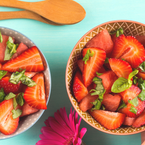 Watermelon & Strawberry Fruit Platter